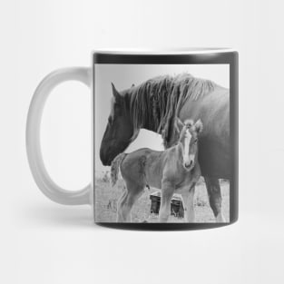 Pouliche au champs Mug